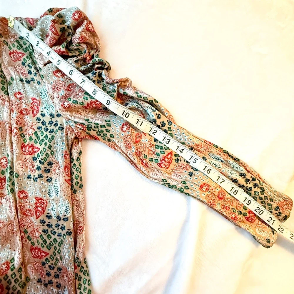 LOFT floral blouse